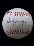 Don Kessinger Autographed Official MLB Bud Selig Bsbl.