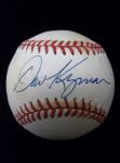 Dave Kingman Autographed Official NL Leonard Coleman Bsbl.