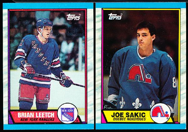 1989-90 Topps Hockey- 27 Asst. Star Cards