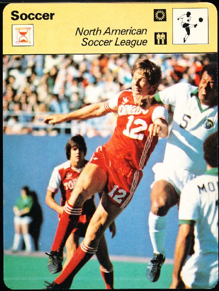 1977-79 Sportscaster Cards (North American)- Soccer- #52-05 North American Soccer League(Kyle Rote Jr.)-7 cards