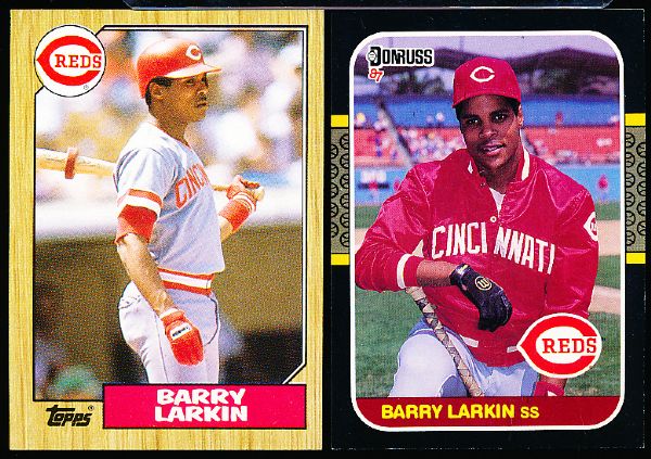 Barry Larkin RC Lot- 12 Cards