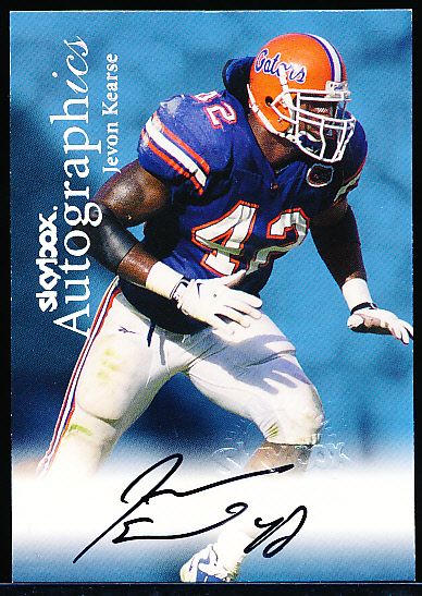 1999 Skybox Premium Football- “Autographics”- Jevon Kearse