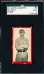 1910 T210 Old Mill Baseball- Series 8 – Nolley, Montgomery- SGC 30 (Good 2)