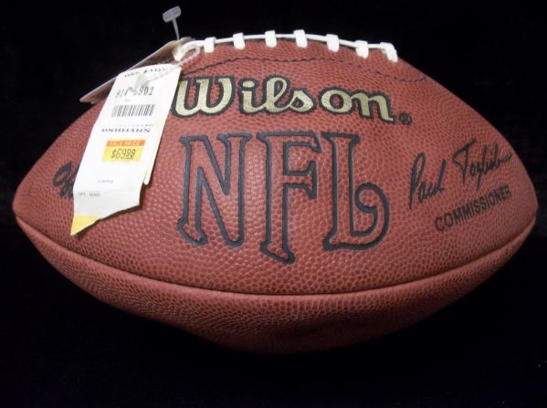 Official NFL Paul Tagliabue Leather Football