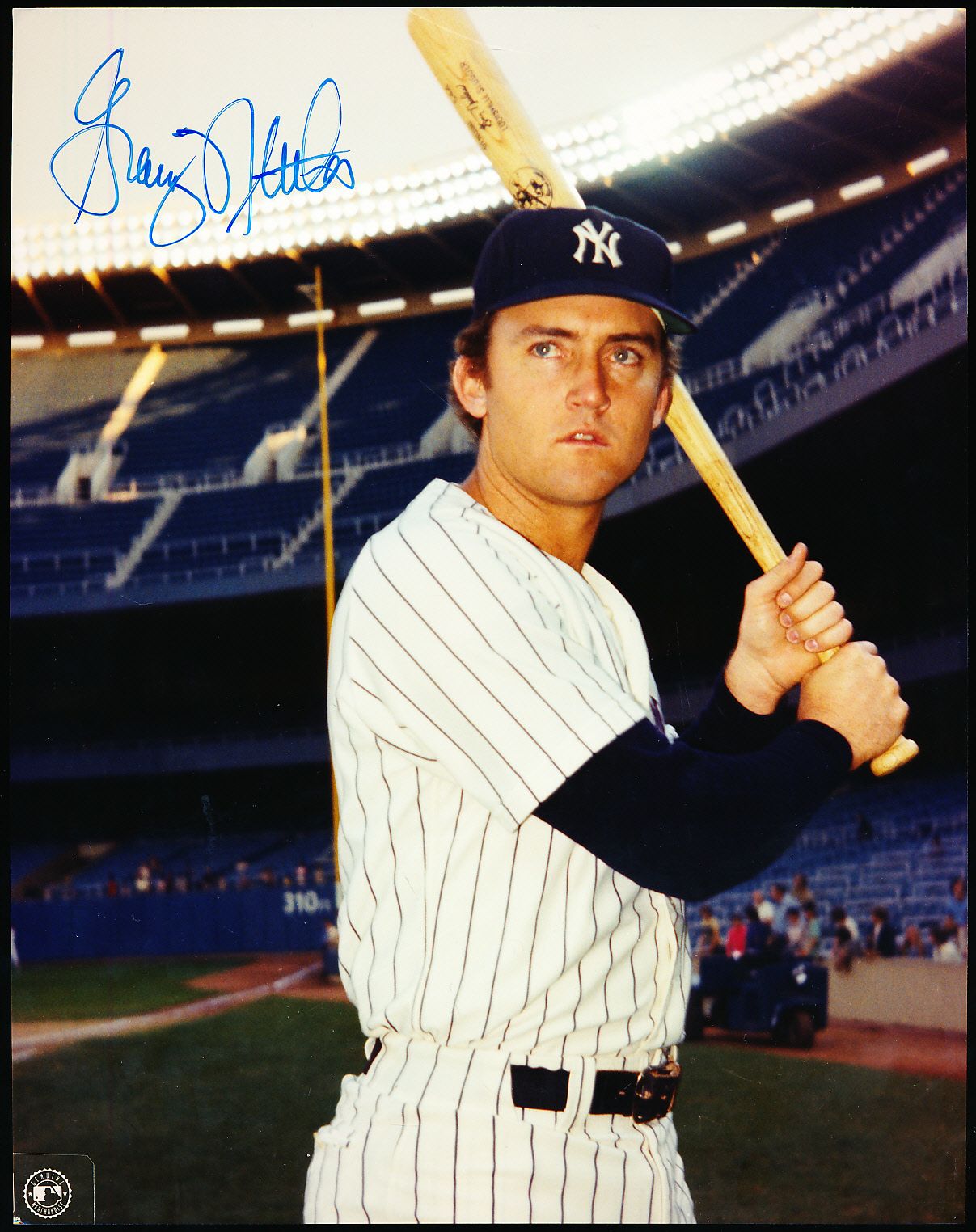 Lot Detail - Graig Nettles Autographed New York Yankees Bsbl. Color 8” x  10” Photo