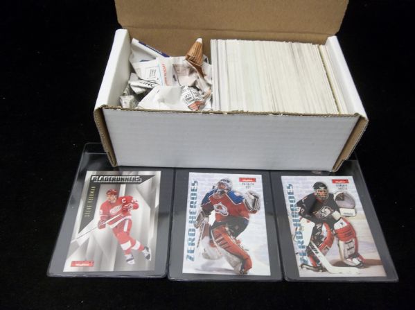 Lot Detail Skybox Impact Hockey Complete Set Of With