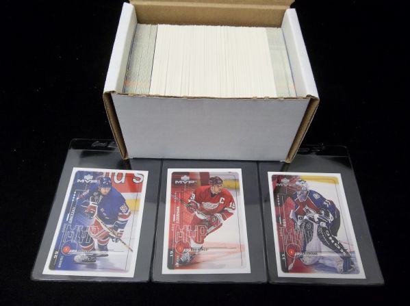 1998-99 Upper Deck MVP Hockey Complete Set of 220