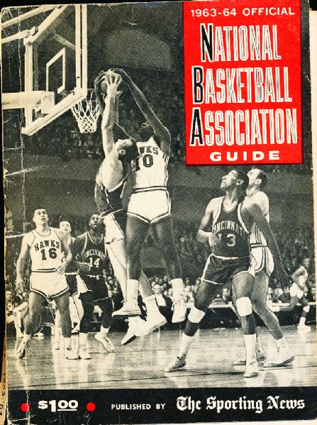 1963-64 The Sporting News Official NBA Guide