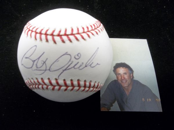 Bobby Ojeda Autographed Official MLB (Bud Selig Commissioner) Baseball