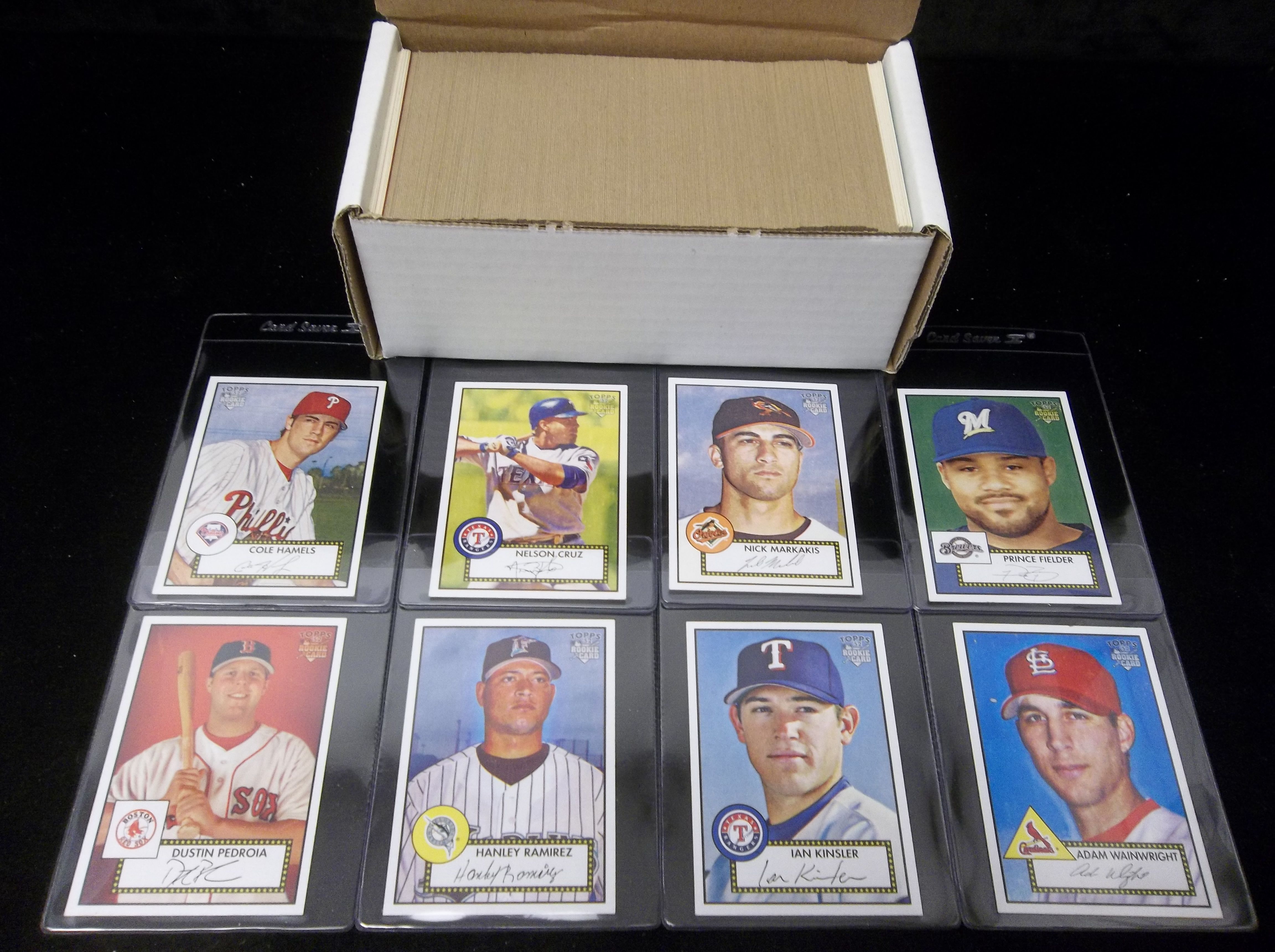 Lot Detail - 2006 Topps 52 Baseball Complete Base (#1-275) Set