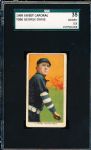 1909-11 T206 Bb- George Davis, Chicago Amer- SGC 35 (Good+ 2.5)- Sweet Caporal 150 back
