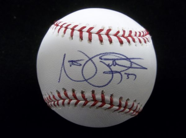 Nate Robertson Autographed Official MLB (Selig Commissioner) Baseball