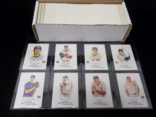 2008 Topps Allen & Ginter Baseball Complete Set of 350 with NNO Fukudome