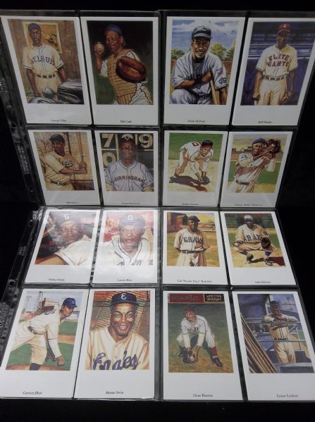 1991 Ron Lewis- Negro League Postcard Set of 30