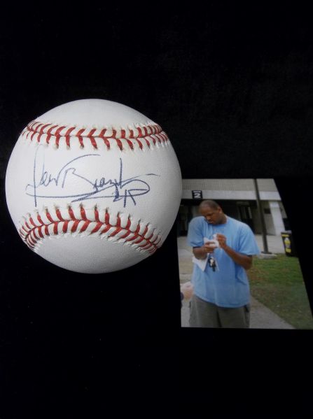 Dewon Brazelton Autographed Official MLB (Bud Selig Commissioner) Baseball