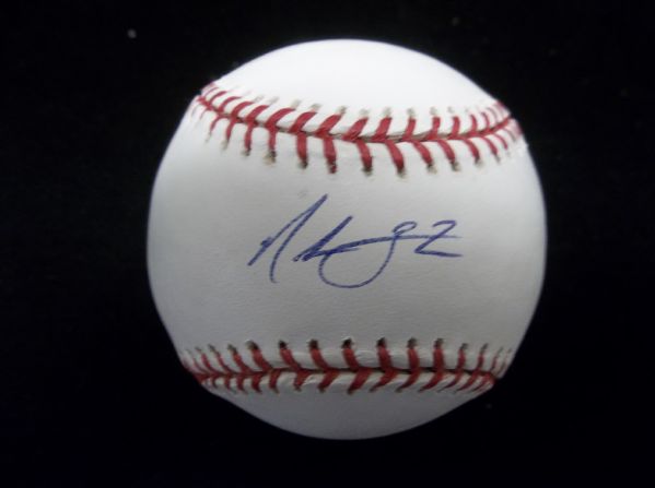 Nook Logan Autographed Official MLB (Bud Selig Commissioner) Baseball