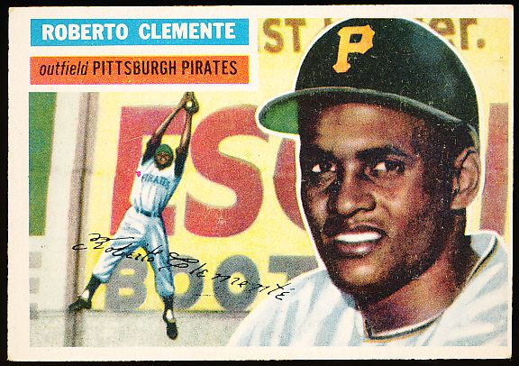 Roberto Clemente 1956 Topps Pittsburgh Pirates Baseball Card