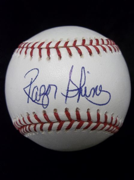 Razor Shines Autographed Official MLB (Selig Commissioner) Baseball