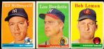 1958 Topps Baseball- 3 Diff.