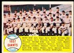 1958 Topps Baseball- #19 Giants Team