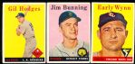 1958 Topps Baseball- 3 Diff.