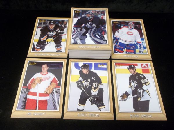 2006-07 Beehive Hockey Complete 5 x 7” Set (#161 thru 235) of 75 Cards