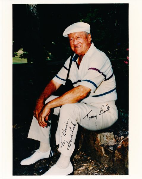 Tommy Bolt Autographed Golf Color 8” x 10” Photo