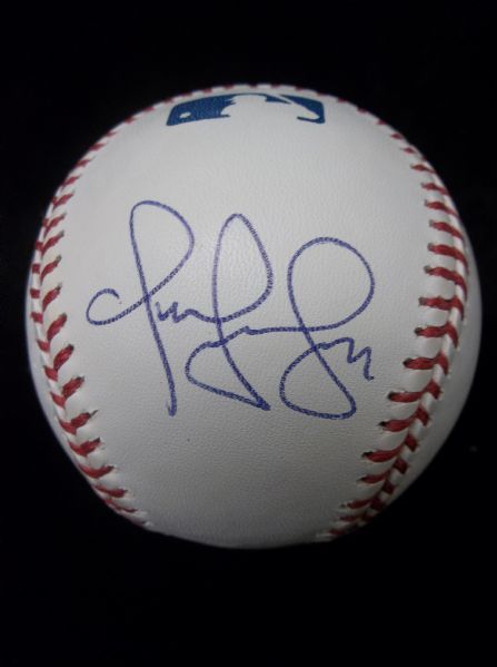 Omar Vizquel Autographed Official MLB Baseball