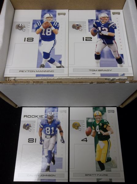 2007 Playoff NFL Playoffs Football Complete Set of 180 with Rookies! 