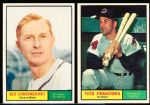 1961 Topps Bb- 4 Cards