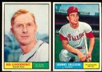 1961 Topps Bb- 11 Cards