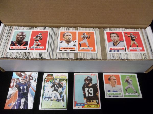 Football Star card Lot- 650 Asst.