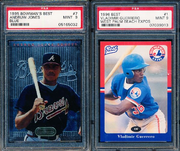 PSA Graded Bb Cards- 3 Diff.