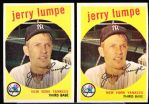 1959 Topps Bb- #272 Jerry Lumpe, Yankees- 10 Cards