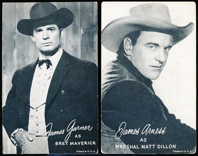 1950’s Exhibit TV Westerns Cowboy Non-Sports- 11 Diff. Cards