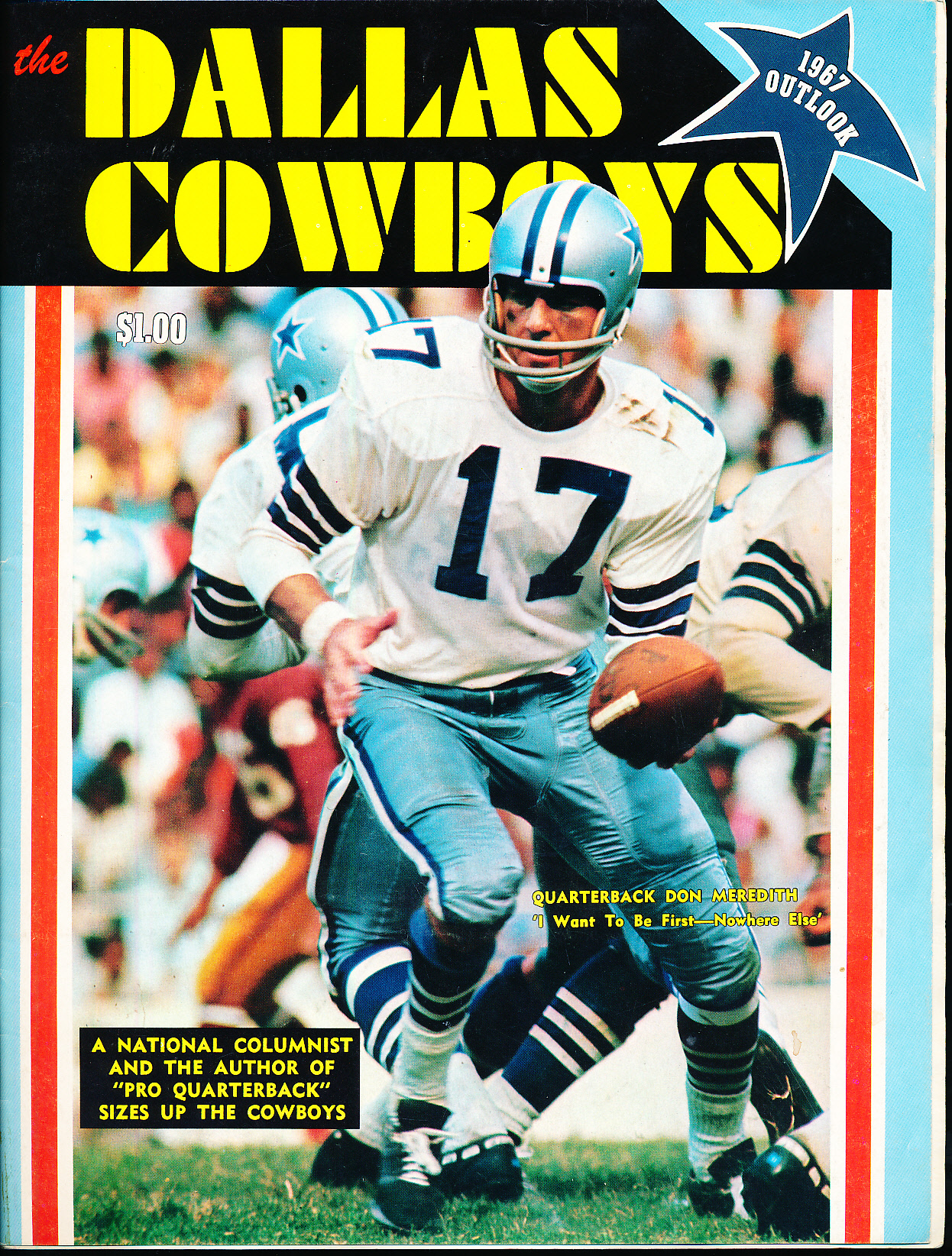 Lot Detail - 1967 Dallas Cowboys Outlook Magazine