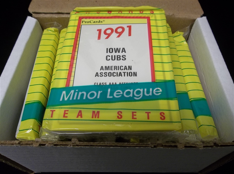 1991 Pro Cards Minor League Baseball Sets- 10 Diff.