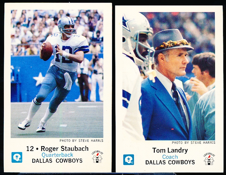 1979, ’80, & ’81 Dallas Cowboys Police Complete Sets