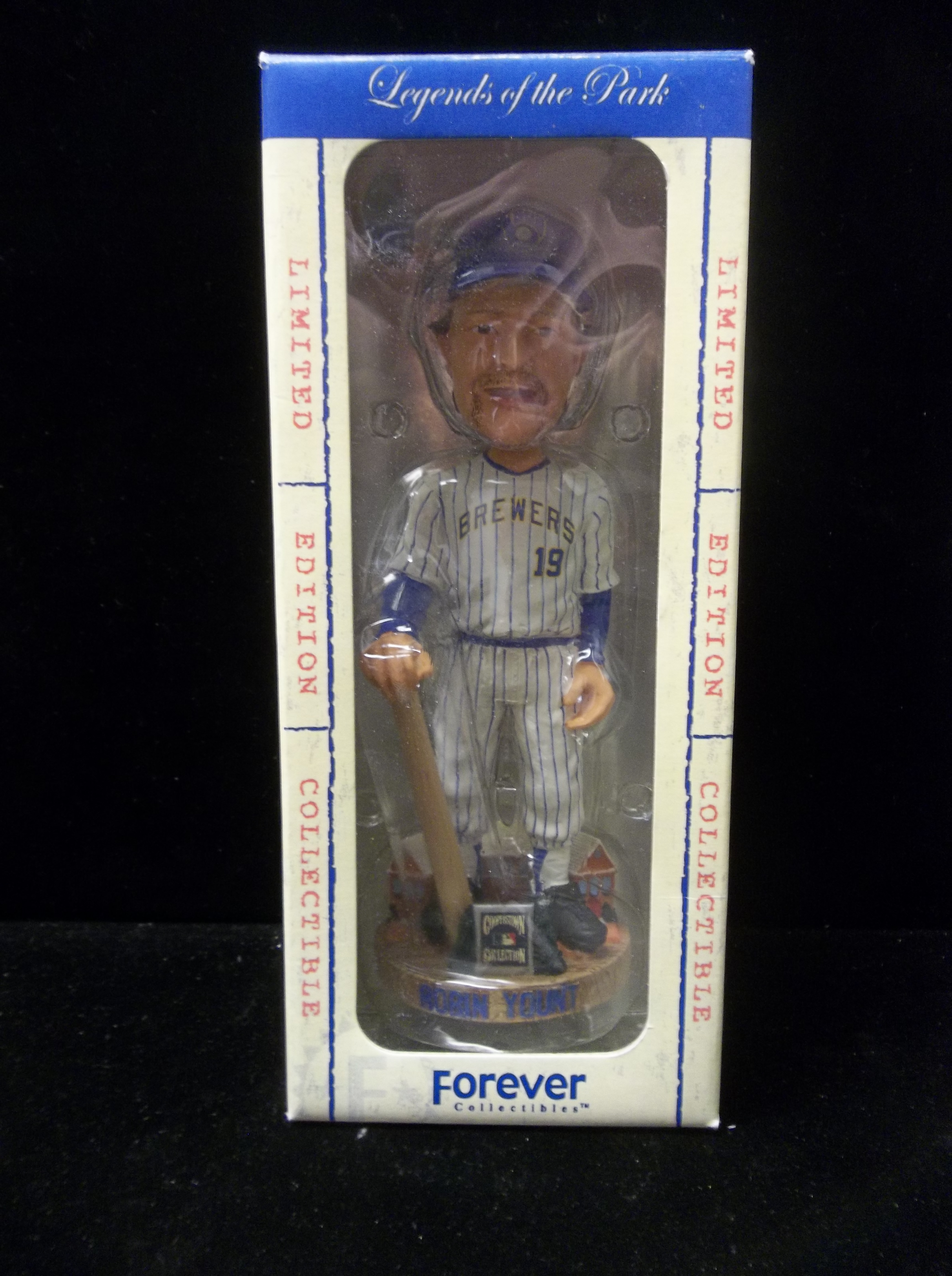 Robin Yount Milwaukee Brewers Forever Collectibles Hall of Fame Legend  Bobblehead Ltd Ed of 216