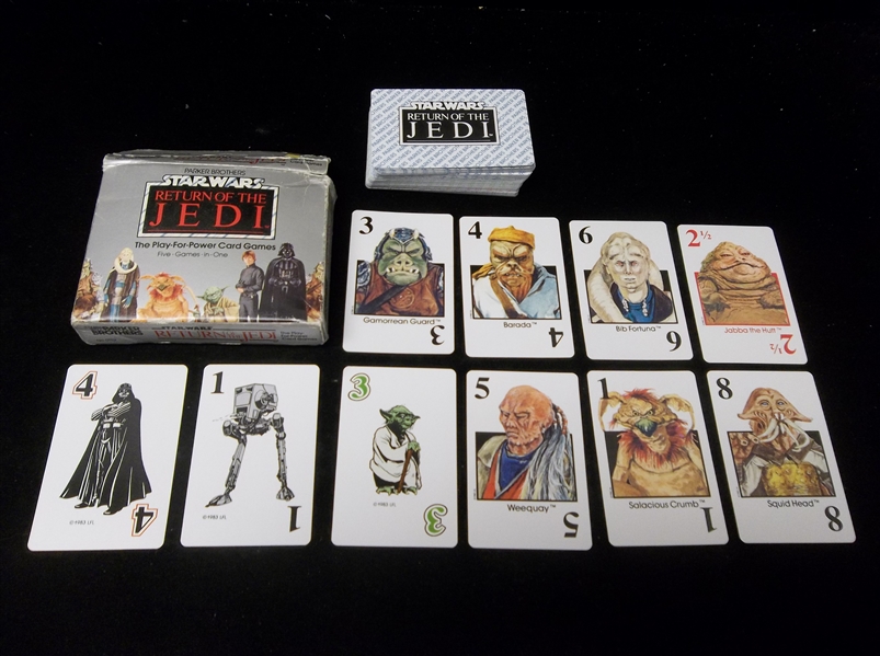 return of the jedi card set