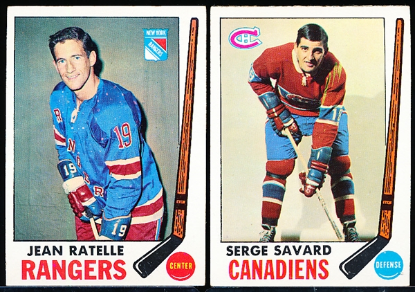 1969-70 Topps Hockey- 20 Diff. Cards