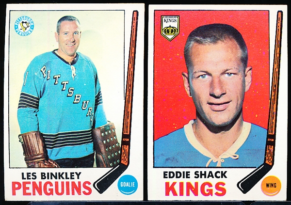 1969-70 Topps Hockey- 15 Diff. Cards