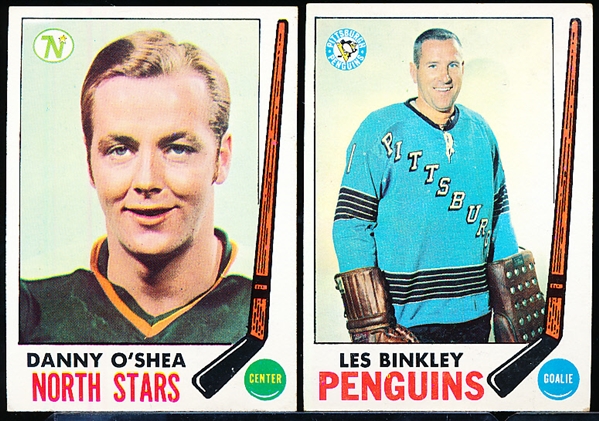 1969-70 Topps Hockey- 12 Diff. Cards
