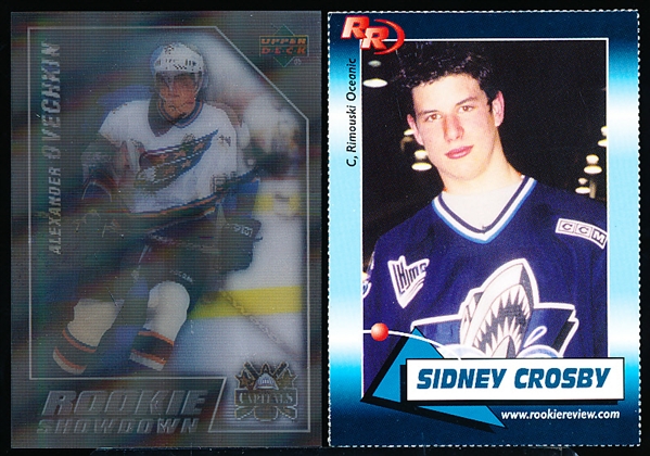 Sidney Crosby Cards- 2 Diff.