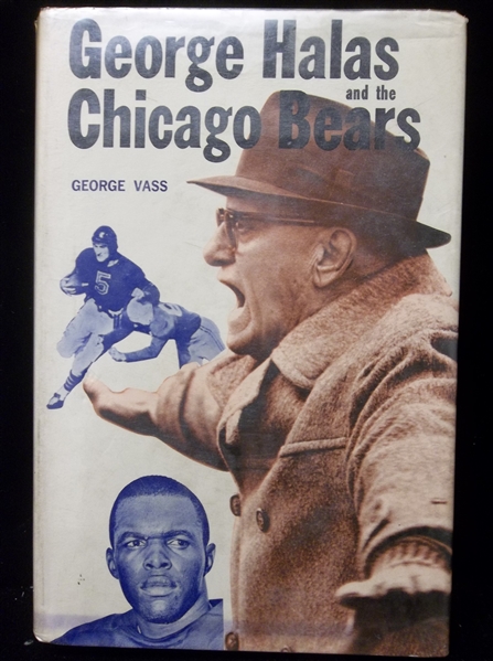 1971 George Halas and the Chicago Bears by George Vass