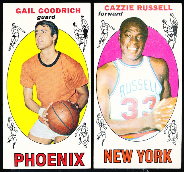 1969-70 Topps Basketball- 22 Diff.