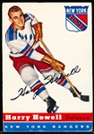 1954-55 Topps Hockey- #33 Harry Howell, Rangers