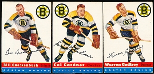 1954-55 Topps Hockey- 3 Diff.