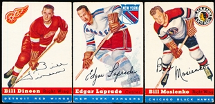 1954-55 Topps Hockey- 3 Diff.
