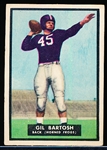 1951 Topps Magic Fb- #27 Gil Bartosh, TCU